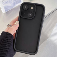 Shockproof Frame Frosted Precise Hole TPU Phone Case