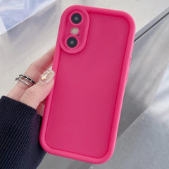 Shockproof Frame Frosted Precise Hole TPU Phone Case