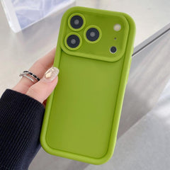 Shockproof Frame Frosted Precise Hole TPU Phone Case