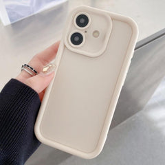 Shockproof Frame Frosted Precise Hole TPU Phone Case
