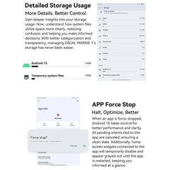 Blackview Oscal Marine 1, 6.56 inch Android 15 Unisoc UMS9230E T615 Octa Core, Network: 4G, OTG, NFC