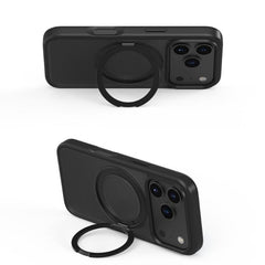 Kalebol Frosted MagSafe Holder Acrylic Hybrid TPU Phone Case