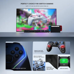 GameSir Super Nova T4 Nova Pro Tri-Mode Wireless Game Controller for PC / Steam / Switch / iOS / Android