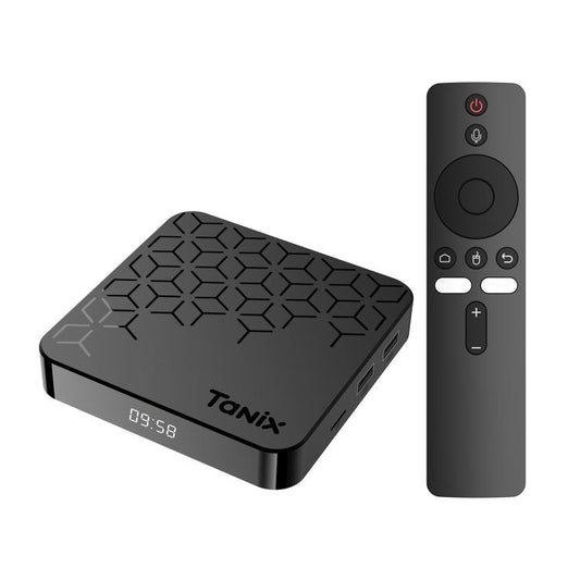 Tanix TX7 8K UHD Android 14 Smart TV Box with Remote Control, Allwinner H728 Octa-Core