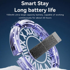 Yesido KB27 Ultra Slim Mini Two-Fold Portable Bluetooth Keyboard