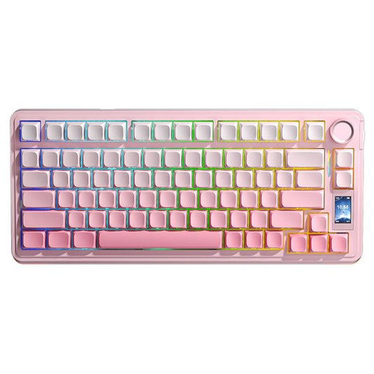 AULA S75 Pro 80 Keys wired/2.4G/Bluetooth Three Model Customizable Gradient Mechanical Keyboard