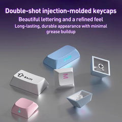 AULA S75 Pro 80 Keys wired/2.4G/Bluetooth Three Model Customizable Gradient Mechanical Keyboard