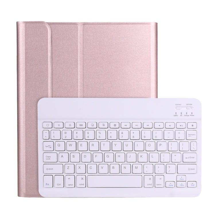 A098B TPU Detachable Ultra-thin Bluetooth Keyboard Protective Case for iPad Air 11 2024 / 2025 / Air 4 10.9 inch 2020, with Stand & Pen Slot, A098B