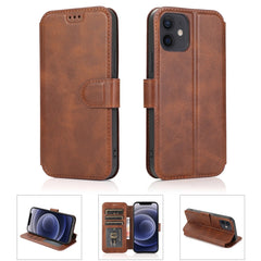 Shockproof PU + TPU Leather Case with Card Slots & Holder & Photo Frame & Wallet, For iPhone 12 mini, For iPhone 12 / 12 Pro, For iPhone 12 Pro Max