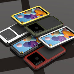 LOVE MEI Metal Shockproof Waterproof Dustproof Protective Case with Glass