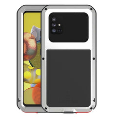 LOVE MEI Metal Shockproof Waterproof Dustproof Protective Case with Glass