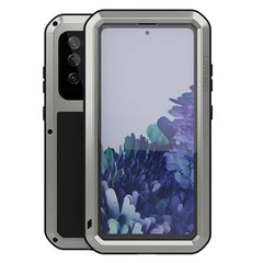 LOVE MEI Metal Shockproof Waterproof Dustproof Protective Case with Glass
