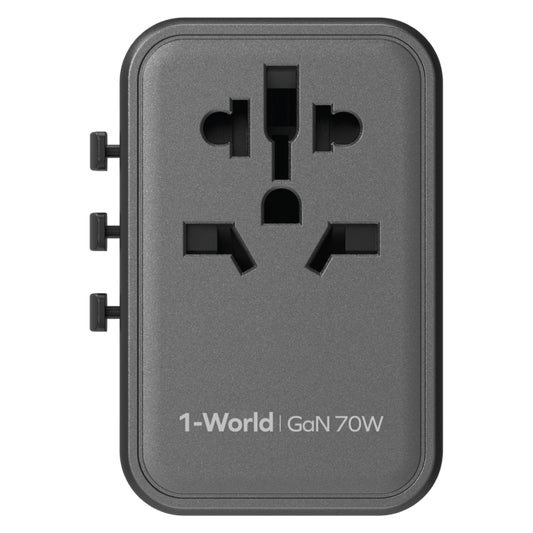 MOMAX 1-World UA8 PD 70W Fast Charger Power Adapter, UA8