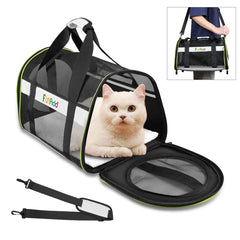 FUNADD Pet Travel Carrier Bag Shoulder Foldable Tote Bag
