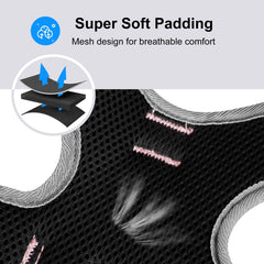 FunAdd Traction Rope Reflective Breathable Nylon Pet Vest Dog Harness, Size: M