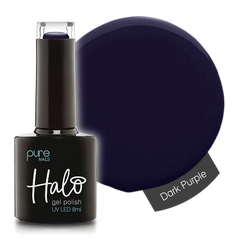 Gel Nail Polish Dark Purple 8ml
