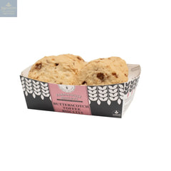 Farmhouse butterscotch toffee biscuits in tray - VAT FREE