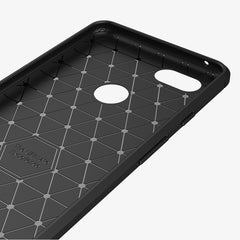 Brushed Texture Carbon Fiber Shockproof TPU Case for Google Pixel 3 XL, For Google Pixel 3 XL