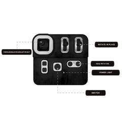 MoFun SW(RC)009 DIY Stainless Steel Assembly Remote Control Robot Interactive Intelligence Toy