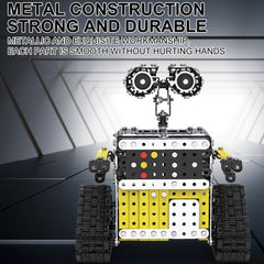 MoFun SW(RC)009 DIY Stainless Steel Assembly Remote Control Robot Interactive Intelligence Toy