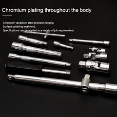 108 In 1 Multi-function Car Repair Combination Toolbox Ratchet Wrench Set