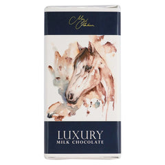 Meg Hawkins Horse design milk chocolate bar