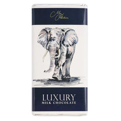 Meg Hawkins Elephant design milk chocolate bar