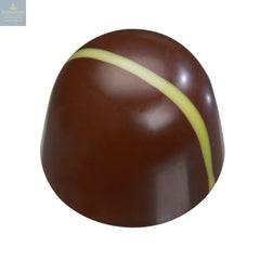 Gin Dome - gin, tonic and lime filling with yellow stripe décor 12.3g