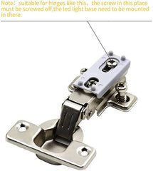 Universal Cabinet Hinge LED Light Kitchen Cupboard Door Light Closet Wardrobe Sensor Night Lamp For Home Living Room Lighting