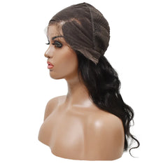 100% Virgin Human Hair Wig Cut From Single Donor 13*4 HD Body Wave Lace Frontal Wig No Tangle No Shedding Hair HD Lace