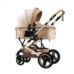 Purorigin Pram for Babies Factory Cheap Price 4 Wheels Light Weight Foldable 2 in 1Baby Stroller Baby Carrier Newborn