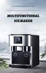 110V 220v Ice Water 16KG Dispenser Electric bullet cylindrical Ice machine Automatic Household ice making Machine Milk Tea Shop