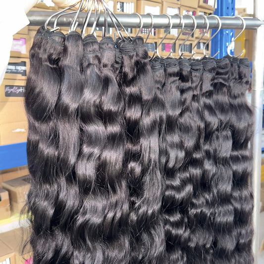 Human Hair Straight Body Natural Wave Bundles Raw Remy Hair Extensions Wholesale Best Brazilian Burmese Curly Hair Vendor