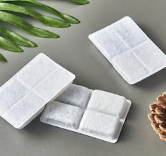 Cat Water Fountain Filter Pet Fountain Replacement Filters with Coconut Activated Carbon Suitable for 2L Water Dispenser