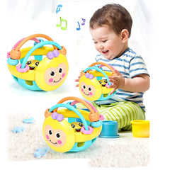Baby Toys 6 12 Months Inflatable Crawling Baby Rattle Ball Toys Sensory Development Toys For Babies 1 Year Baby Games Toys