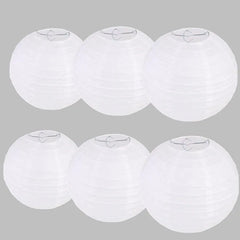 25cm 30cm Round Chinese Paper Lantern Wedding Birthday Party Decoration Holiday Supplies Paper Lamp Covers Shades Decor