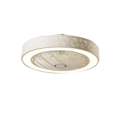 Ceiling Fans with Lights 50 CM 6 Speeds APP+Remote Control Iron Fan Light Led 3 Color Dimmable Bedroom Living Room Fan Lamp