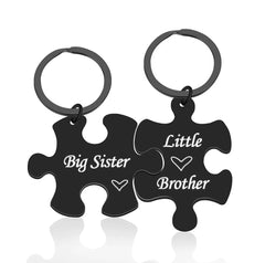 Brother Sister Keychain Set Gifts Christmas Birthday Gifts Family Gifts for Sisters Brothers