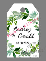 100 pcs/ set Personalised Gift Tags, Gift Tags, Handwritten Kraft Wedding Favour Label Custom