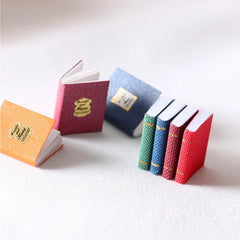 Hot New 10/6/4/3pcs 1/12 Dollhouse Miniature Mini Books Model Furniture Accessories