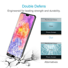 100 PCS for Huawei P20 Pro 0.26mm 9H Surface Hardness 2.5D Explosion-proof Tempered Glass Screen Film