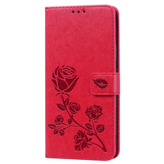 Rose Embossed Horizontal Flip PU Leather Case for Huawei P Smart Z, with Holder & Card Slots & Wallet