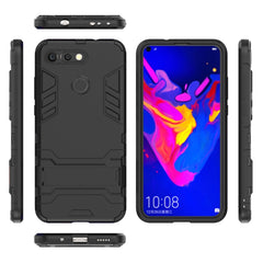 Shockproof PC + TPU Case for Huawei Honor V20, with Holder, For Honor V20, For Huawei Honor V20