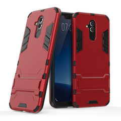 Shockproof PC + TPU Case for Huawei Mate 20 Lite, with Holder, For Huawei Mate 20 Lite