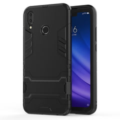 Shockproof PC + TPU Case for Huawei Y9 (2019) / Enjoy 9 Plus, with Holder, For Huawei Y9 (2019) / Enjoy 9 Plus