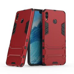 Shockproof PC + TPU Case for Huawei Honor 8X Max, with Holder, For Huawei Honor 8X Max