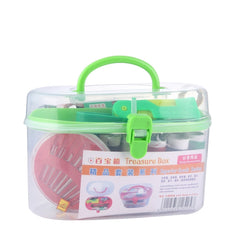 Multi-colorline, Needle Wearer, Tape, Ear Spoon etc Treasure Box, Daily Necessities Sewing Box, Random Color Delivery