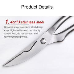 10 inch Kitchen Poultry Fish Chicken Bone Stainless Steel Cutter Cook Gadget Shear, Gift Box Package, Gift Box Package