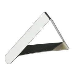 10 PCS Stainless Steel Tablecloth Clip Adjustable Triangle Clamp Holder, 10 PCS
