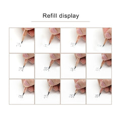 12pcs Drawing Writing Sketch Wooden Pencil Pre-sharpened HB Art Graphite Pencils